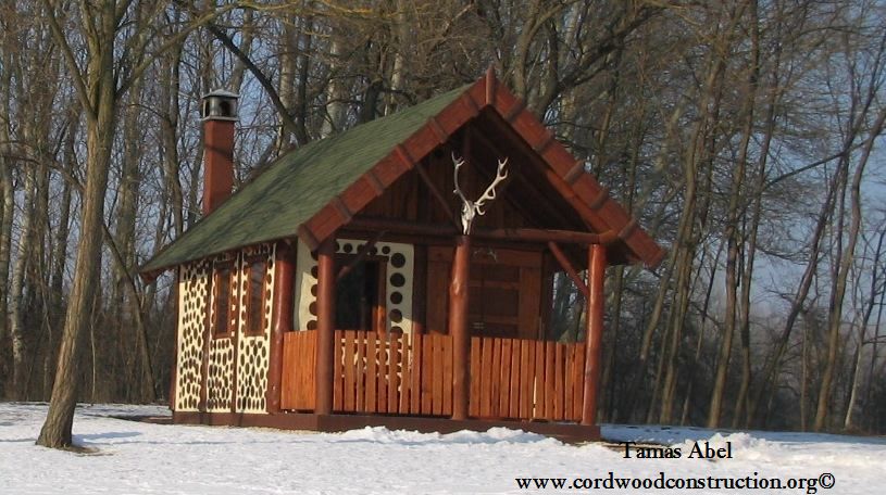 Cordwood Cabin in Hungary