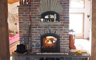 Masonry Heaters & Wood Stoves for Cordwood Homes