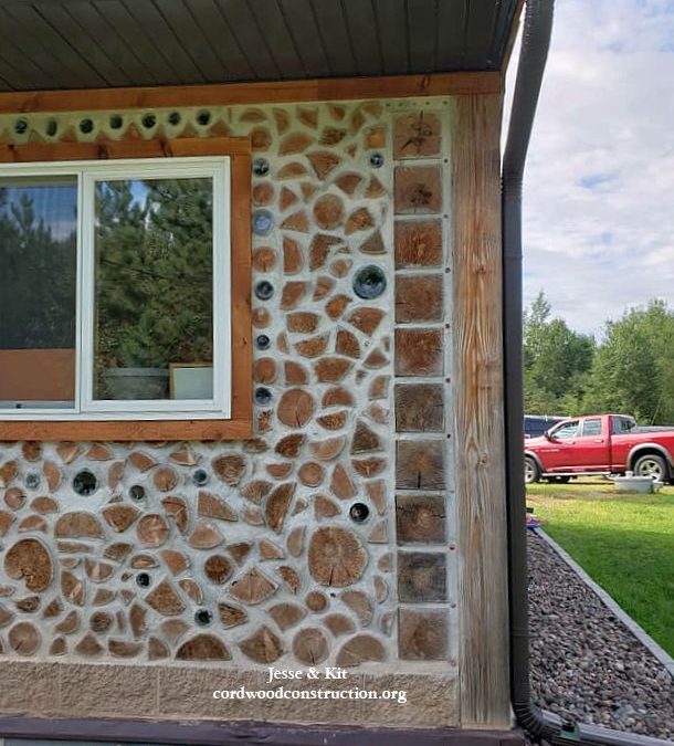 Cordwood Home Flexes its Best Practices Muscles