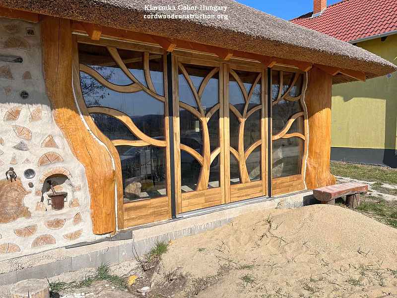 Cordwood with Magnificent Timbers in Hungary